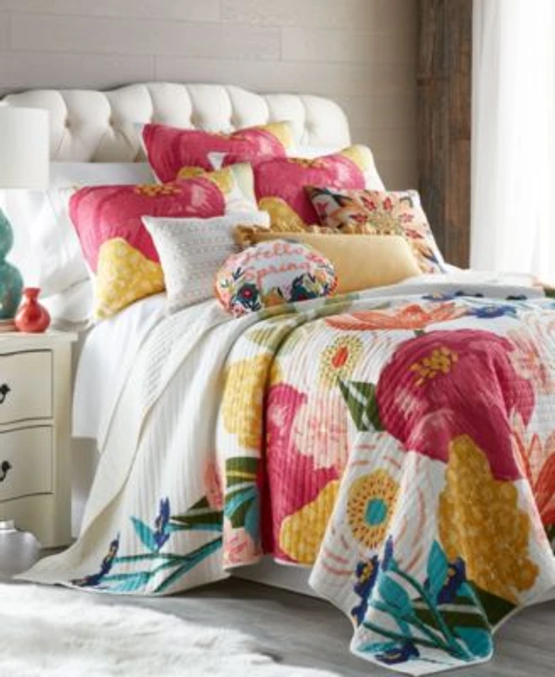 Levtex Grandiflora Overgrown Garden Quilt Sets