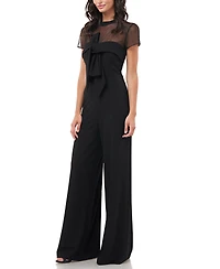 Crepe Jumpsuit With