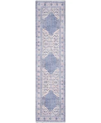 Momeni Helena Hel-7 Denim 2'6" x 10' Runner Rug