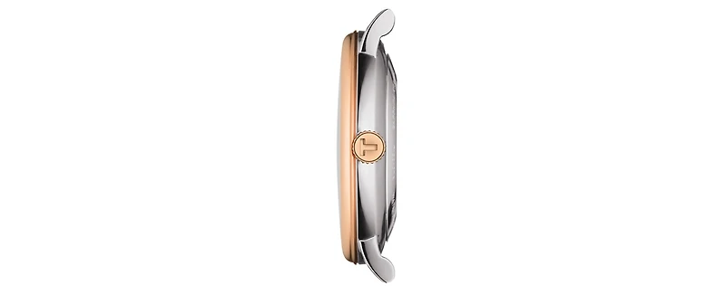 Tissot Men's Swiss Automatic Carson Premium Powermatic 80 Two-Tone Stainless Steel Bracelet Watch 40mm