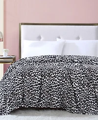 Betsey Johnson Betsey's Leopard Ultra Soft Plush Blanket