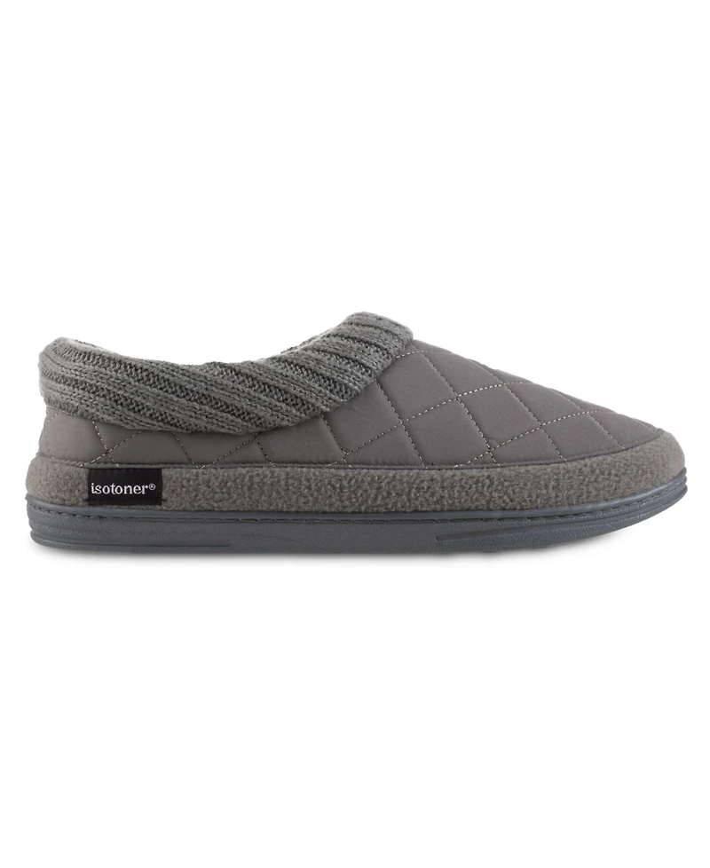 Isotoner Signature Men's Levon Low Boot Slippers
