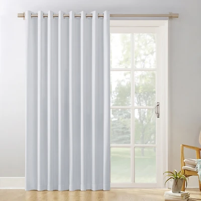 Preston Extra-Wide Blackout Grommet Sliding Patio Door Curtain Panel
