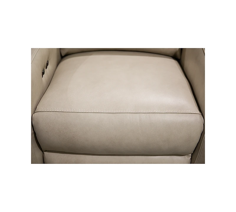 Gabrine Leather Power Recliner, Created for Macy's