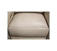 Gabrine Leather Power Recliner, Created for Macy's