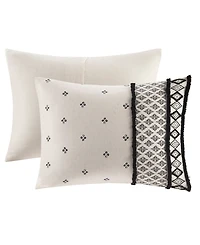 Ink+Ivy Marta Cotton 3-Pc. Duvet Cover Set, King/California King