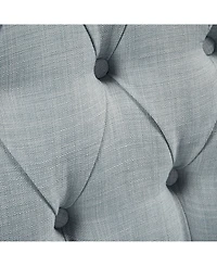 Madison Park Qwen 33.5" High Button Tufted Accent Chair