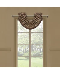 J Queen New York Jordan Waterfall Window Valance, 33" x 49"