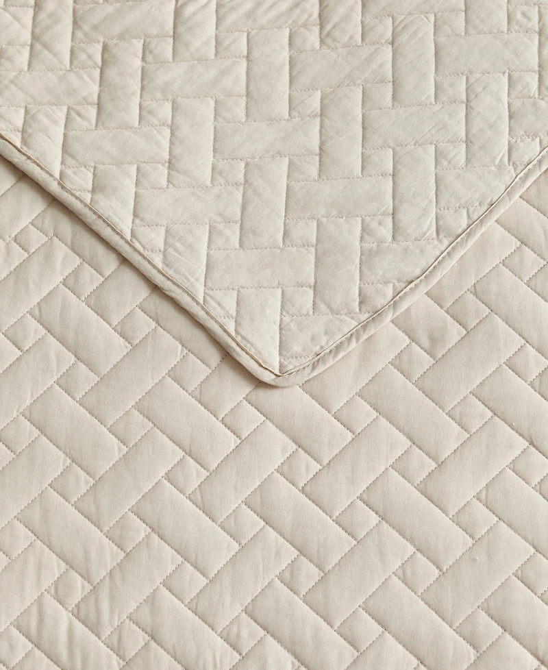 Tommy Bahama Home Solid Reversible -Piece Quilt Set