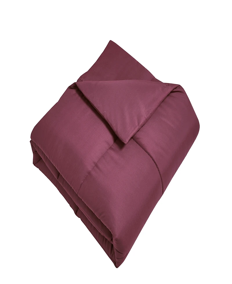 Royal Luxe Color Hypoallergenic Down Alternative Light Warmth Microfiber Comforter, Twin, Exclusively at Macy's