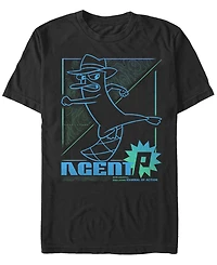 Fifth Sun Men's Phineas and Ferb Mammal of Action Short Sleeve T-shirt