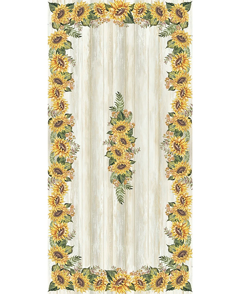 Laural Home Sunflower Day 70x144 Tablecloth