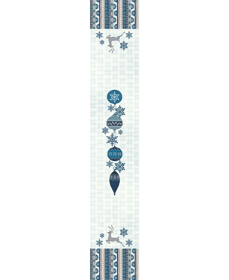 Laural Home Simply Winter Table Runner - 13"x 90"