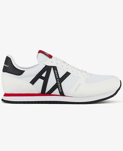 A|X Armani Exchange Men's Rio Logo Sneakers