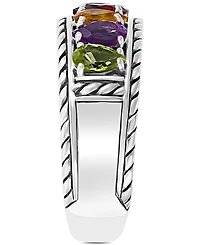 Effy Multi-Gemstone Statement Ring (1-5/8 ct. t.w.) Sterling Silver