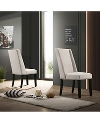 Zoe Upholstered Dining Chair, Set of 2