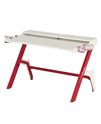 Techni Sport Ergonomic Computer Gaming Desk Workstation