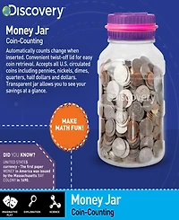 Discovery Kids Coin Counting Jar