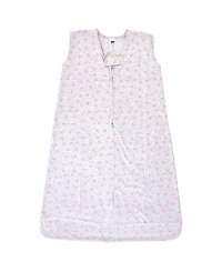 Hudson Baby Baby Girls Hudson Cotton Sleeveless Nighttime Wrap for Cozy Sleep