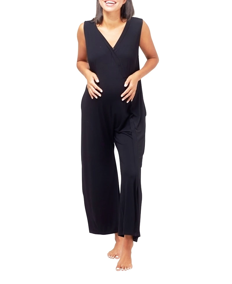 Nom Maternity Maternity Everyday Jumpsuit