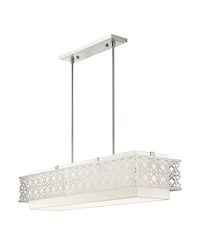 Calinda 6 Lights Linear Chandelier
