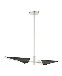 Capistrano 2 Lights Linear Chandelier