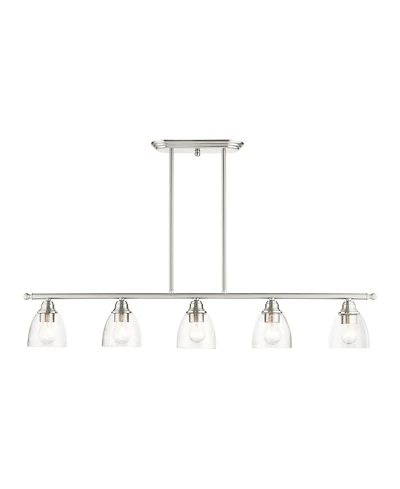 Montgomery 5 Lights Linear Chandelier