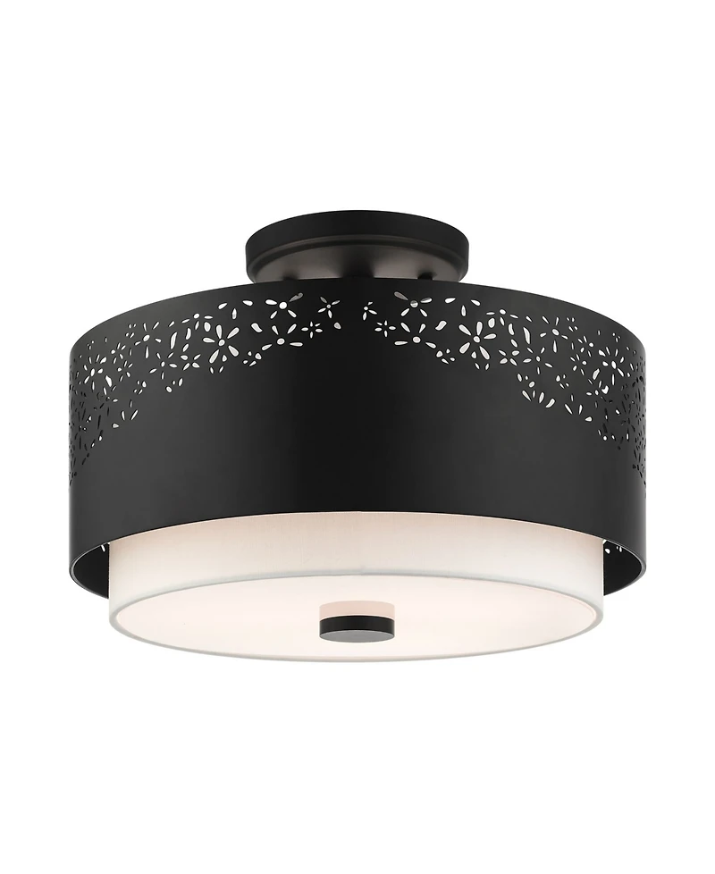 Noria 3 Lights Semi Flush