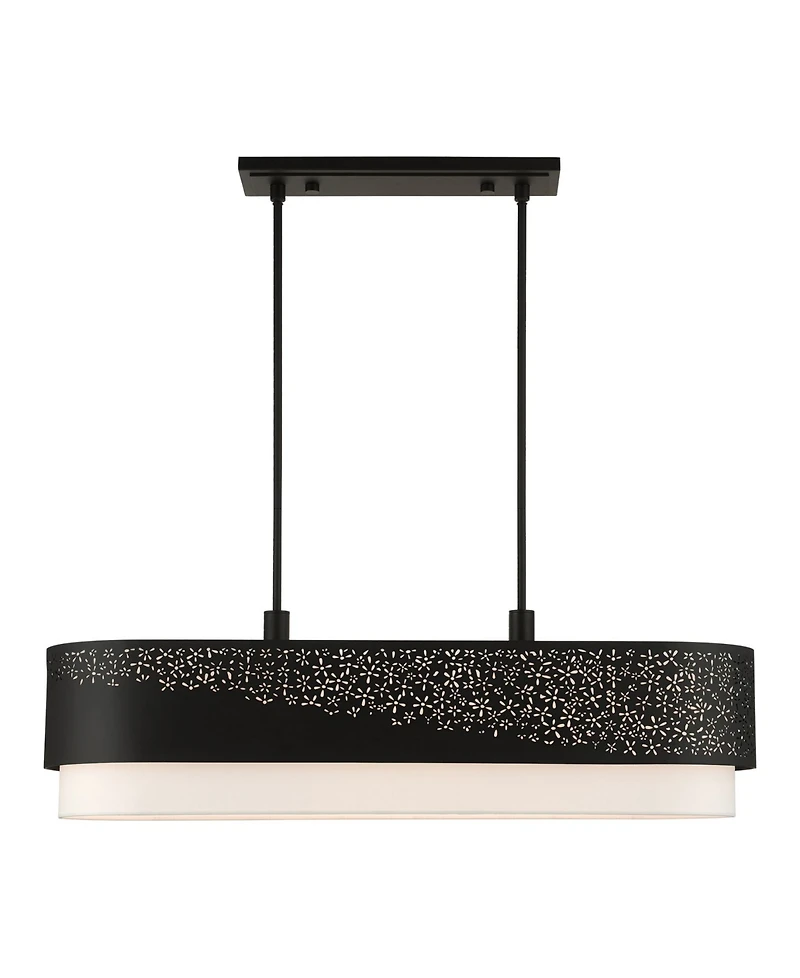 Noria 6 Lights Linear Chandelier
