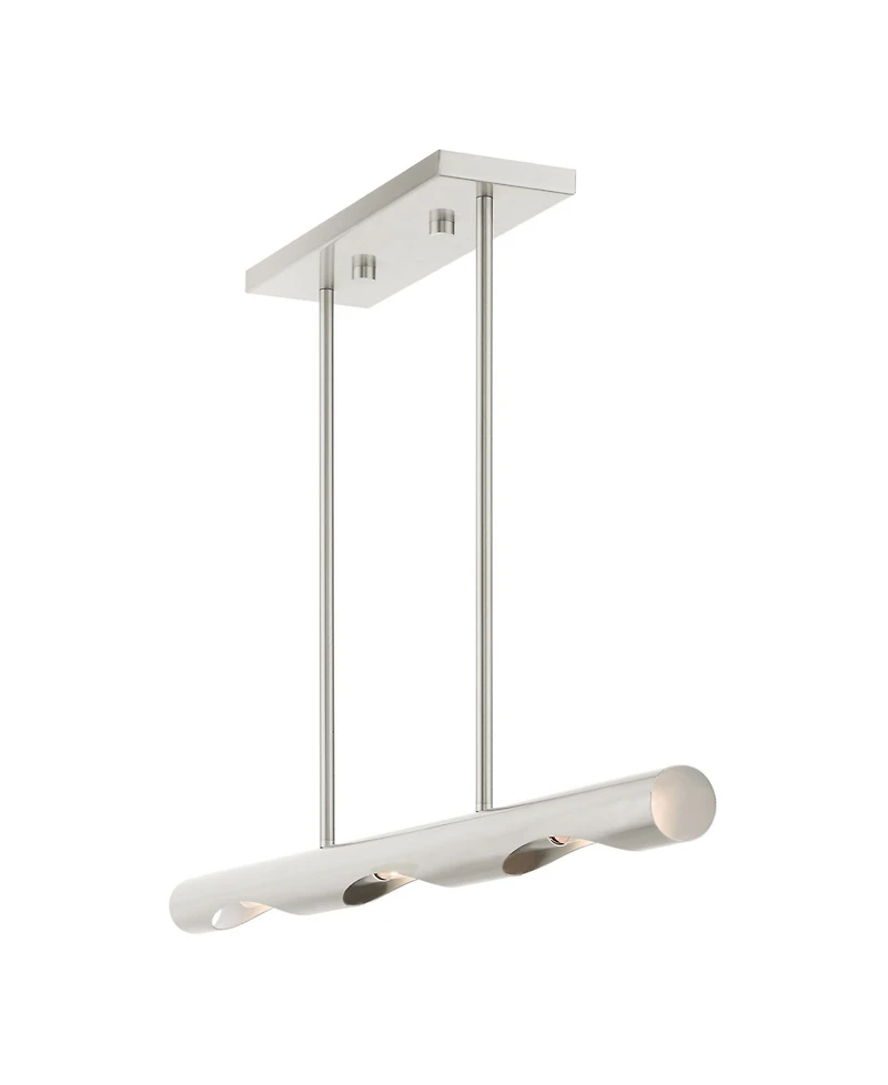 Acra 3 Lights Linear Chandelier
