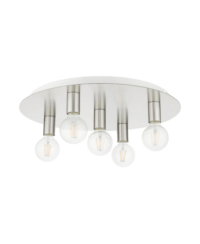 Hillview 5 Lights Flush Mount