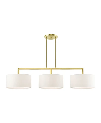 Meridian 3 Lights Linear Chandelier