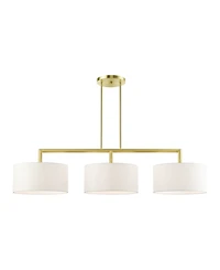 Meridian 3 Lights Linear Chandelier