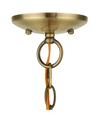 Aria 3 Lights Convertible Chandelier or Semi Flush