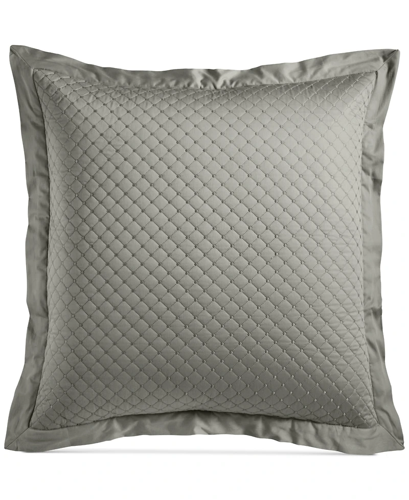 Charter Club Quilted Cotton Sham, Euro, Exclusively at Macy's