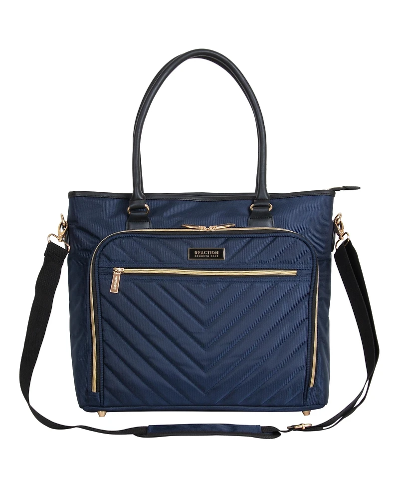 Kenneth Cole Reaction Chelsea Chevron 15" Laptop & Tablet Business Tote