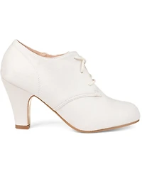 Journee Collection Women's Leona Lace Up Dress Shooties