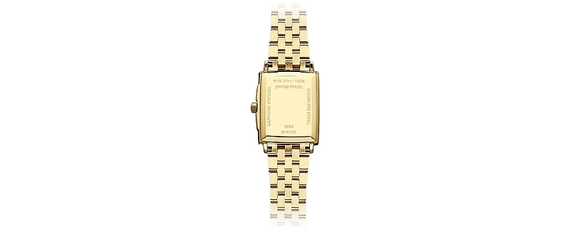 Raymond Weil Women's Swiss Toccata Gold Pvd Stainless Steel Bracelet Watch 22.6x28.1mm