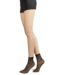 Natori Women's Chantilly Sheer Shortie Socks