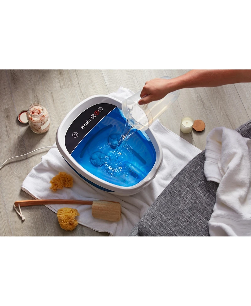 HoMedics Shiatsu Bliss Foot Spa with Heat Boost