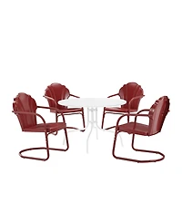 Tulip 5 Piece Outdoor Dining Set