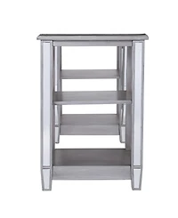 Worti Mirrored Desk Glam Style