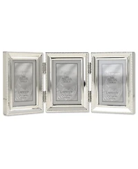 Metal Triple Picture Frame with Inner Beading