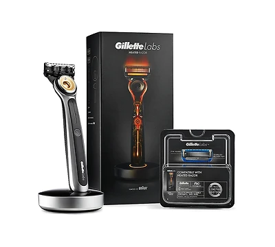 GilletteLabs 3-Pc. Heated Razor Starter Set