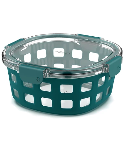 Ello DuraGlass 7-Cup Round Meal Prep Food Storage Container