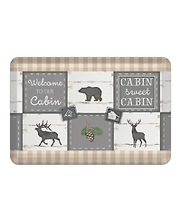 Laural Home Cabin Living Kitchen Mat