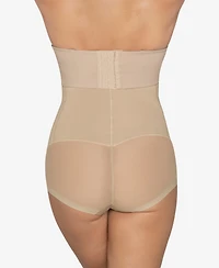 Leonisa Women's Extra High-Waisted Sheer Bottom Sculpting Shaper Panty