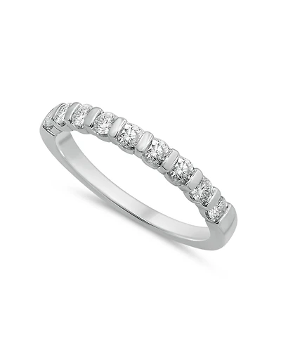 Diamond Bar Band (1/2 ct. t.w.) 14k White Gold