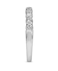 Diamond Bar Band (1/2 ct. t.w.) 14k White Gold