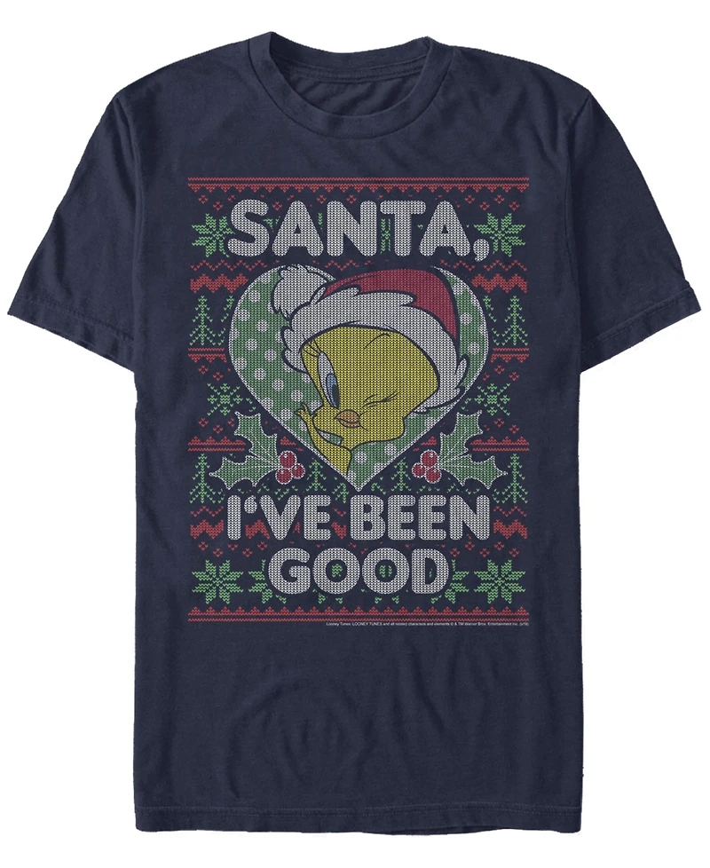 Men's Looney Tunes Good Tweety Short Sleeve T-shirt